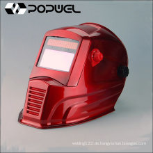 Kundenspezifischer Schweißhelm WH7000RED Selbstverdunkelung mit hoher Qualität